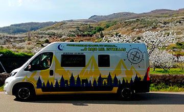 Furgoneta Camper en Valle del Jerte (Cáceres)