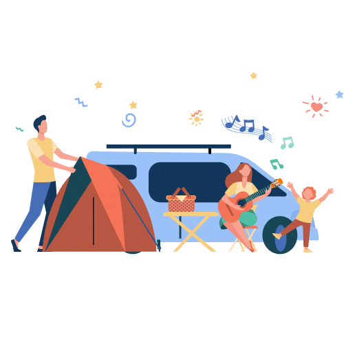 Viajar en Autocaravana en Familia