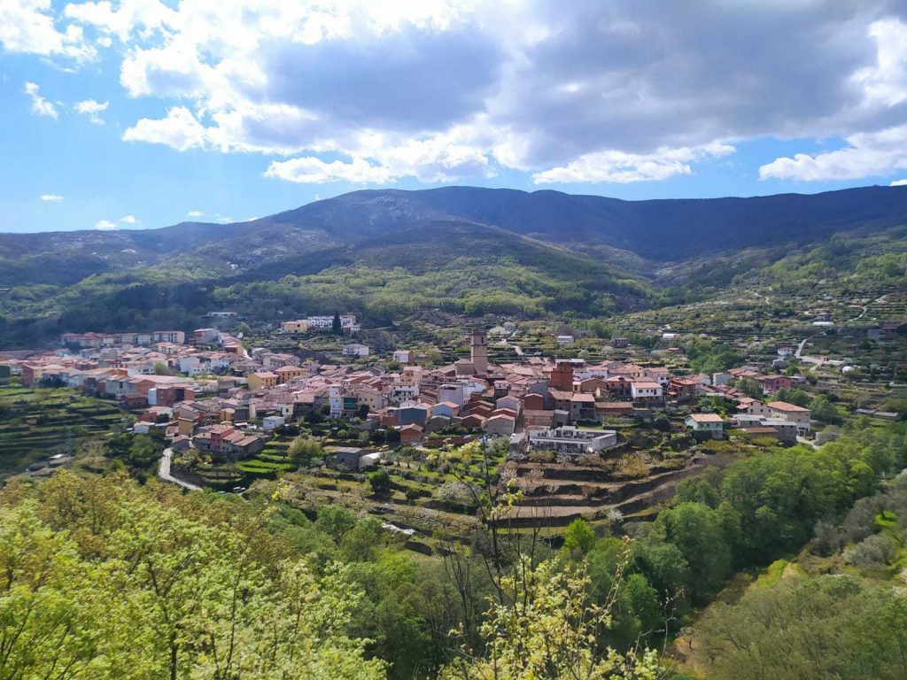 Vista pájaro Garganta la Olla