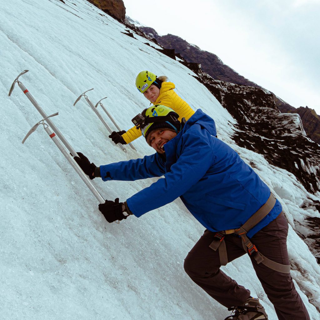 Excursión a uno de los glaciares de Islandia