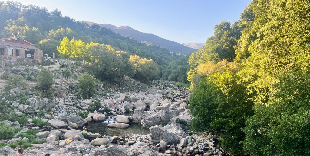 Zona natural para visitar en Autocaravana o Camper por Extremadura en la comarca de la vera